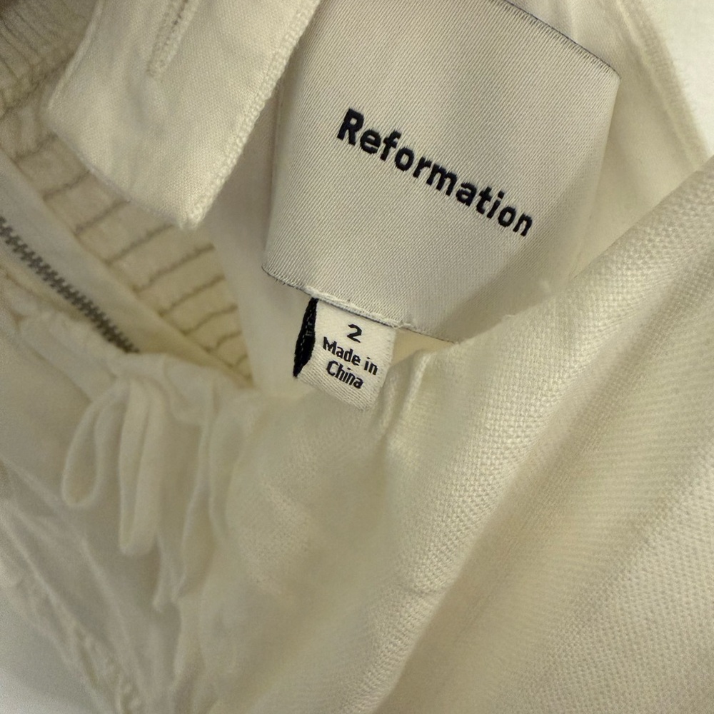 Reformation Balia Linen Dress size 2 - Picture 6 of 7